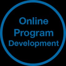 Services OnlineProgramDevelopment Circle Icon