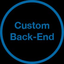 Services BackendDevelopment Circle Icon