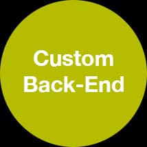 Services BackendDevelopment Circle Icon